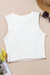 Simply Cute Contrast Seam Tank